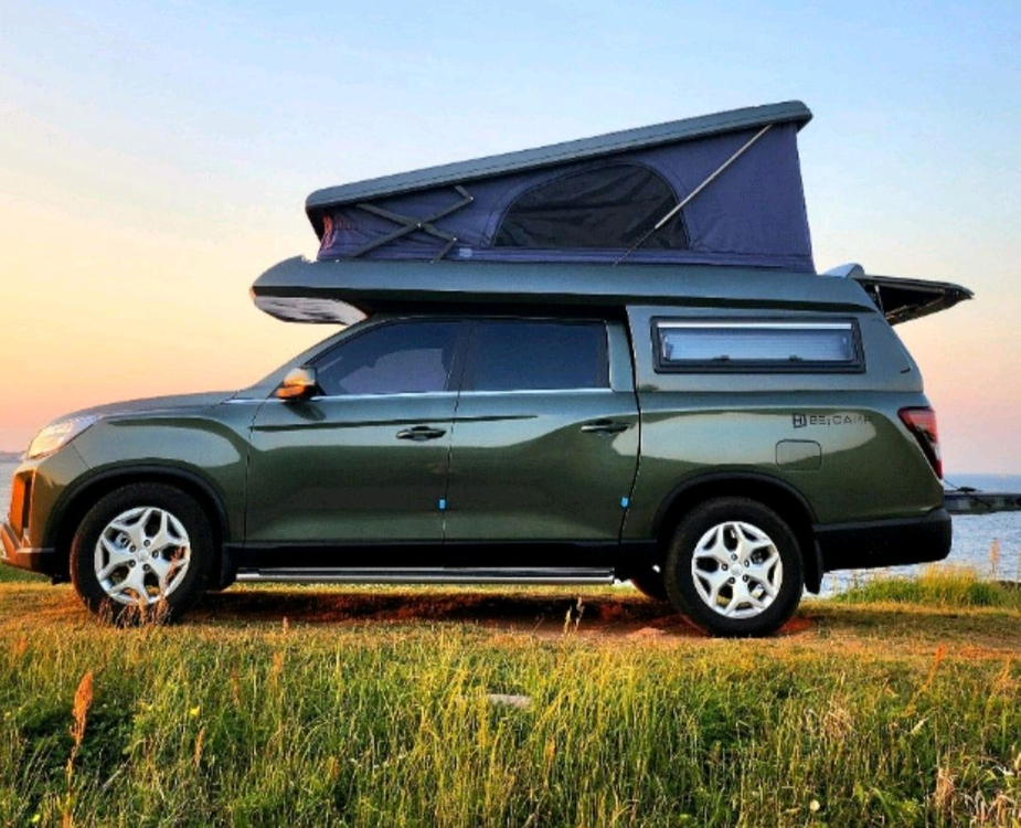 렉스턴칸 캠핑카 이미지