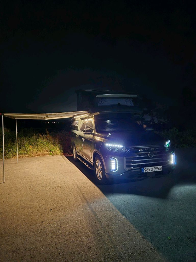 렉스턴칸 캠핑카 이미지