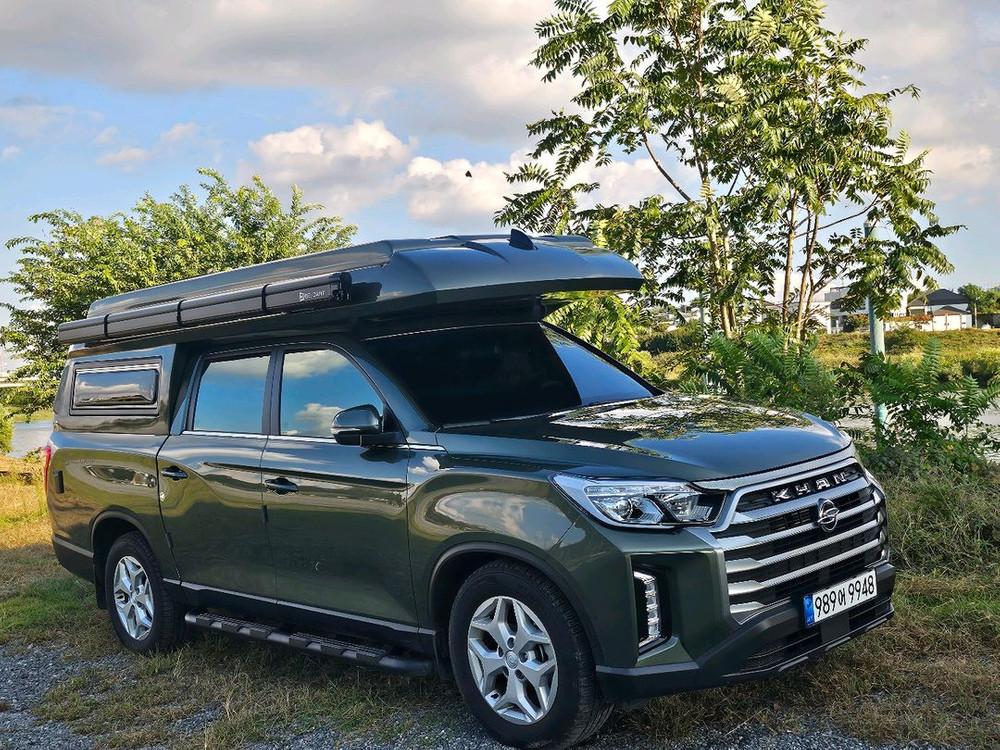 렉스턴칸 캠핑카 이미지