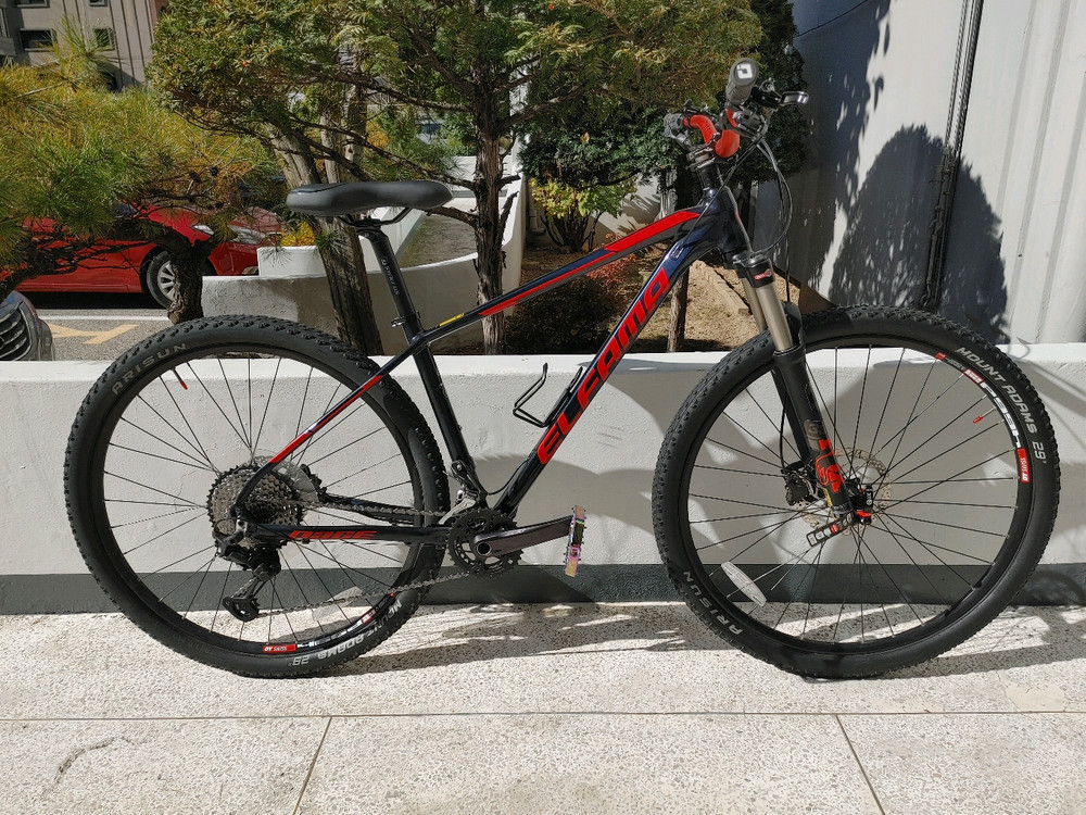 엘파마 풀 XT 24단 하드테일 MTB 산악 자전거 하드테일--5