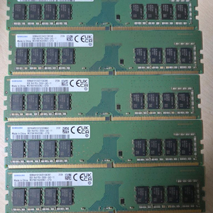 삼성전자 DDR4 8GB 2666 5개 팝니다 이미지