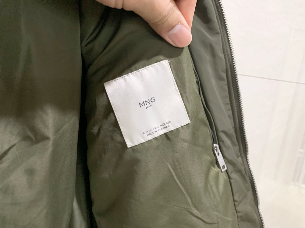 Mng, mango man / 항공점퍼, 봄버 점퍼 / XXL--7