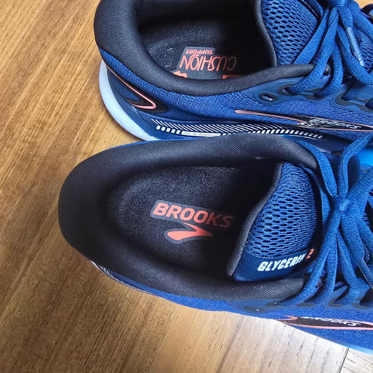 정품 브룩스 글리세린 GTS 21 와이드(2E) 275mm 블루 런닝화 운동화 워킹화 이미지