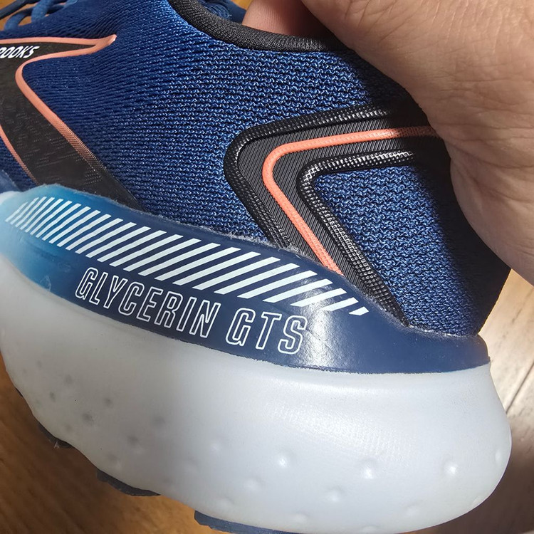 정품 브룩스 글리세린 GTS 21 와이드(2E) 275mm 블루 런닝화 운동화 워킹화 이미지
