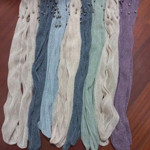 여성용 구슬 장식 시스루 펄 스타킹 2종 이미지