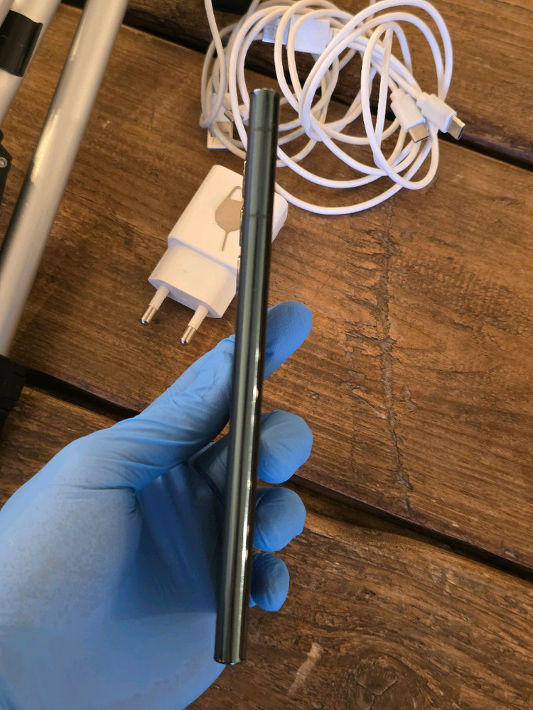 갤럭시 S22 울트라 256 그린 KT향 정상해지 풀구성 (약잔상 확인)--2