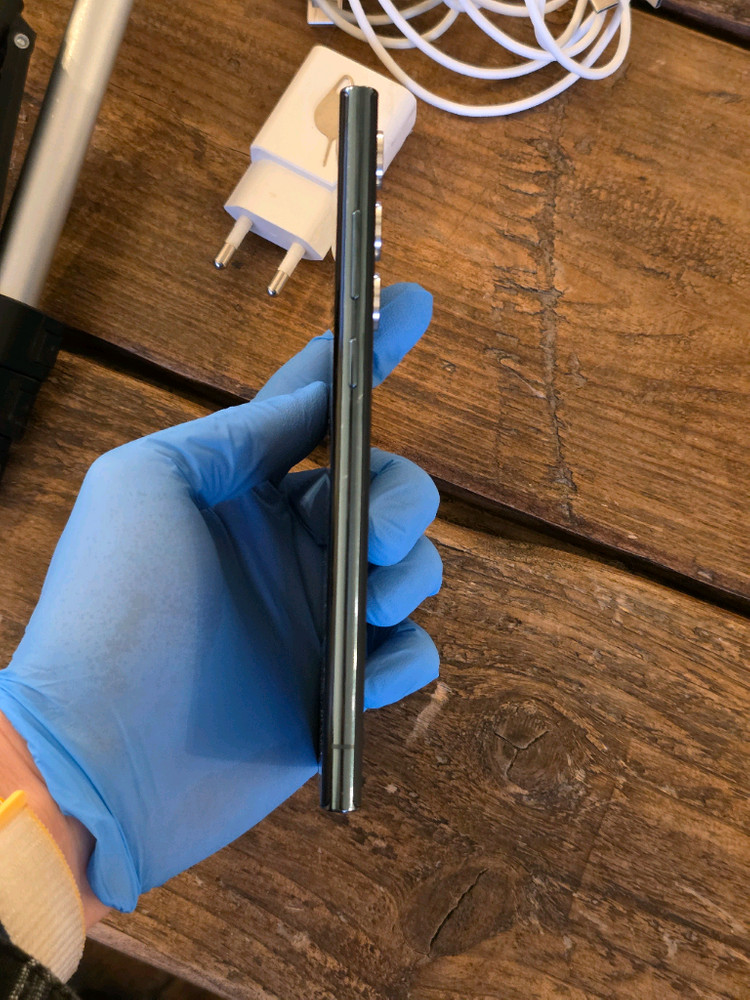 갤럭시 S22 울트라 256 그린 KT향 정상해지 풀구성 (약잔상 확인)--3