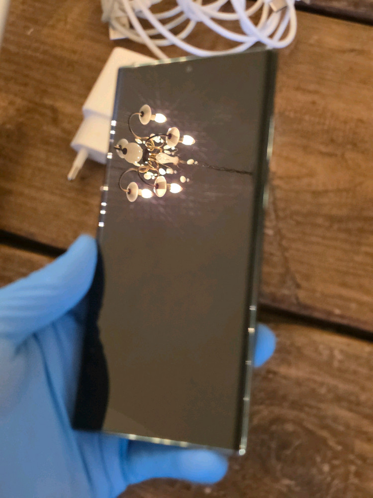 갤럭시 S22 울트라 256 그린 KT향 정상해지 풀구성 (약잔상 확인)--4