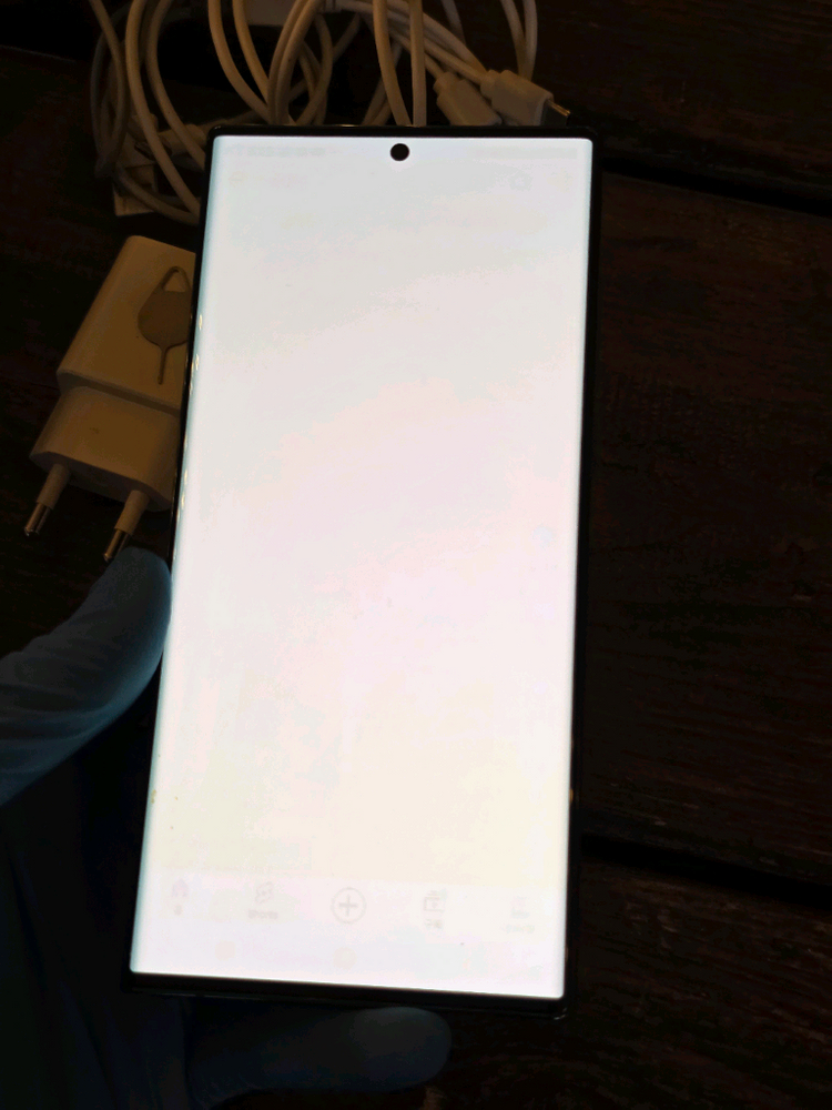 갤럭시 S22 울트라 256 그린 KT향 정상해지 풀구성 (약잔상 확인)--7