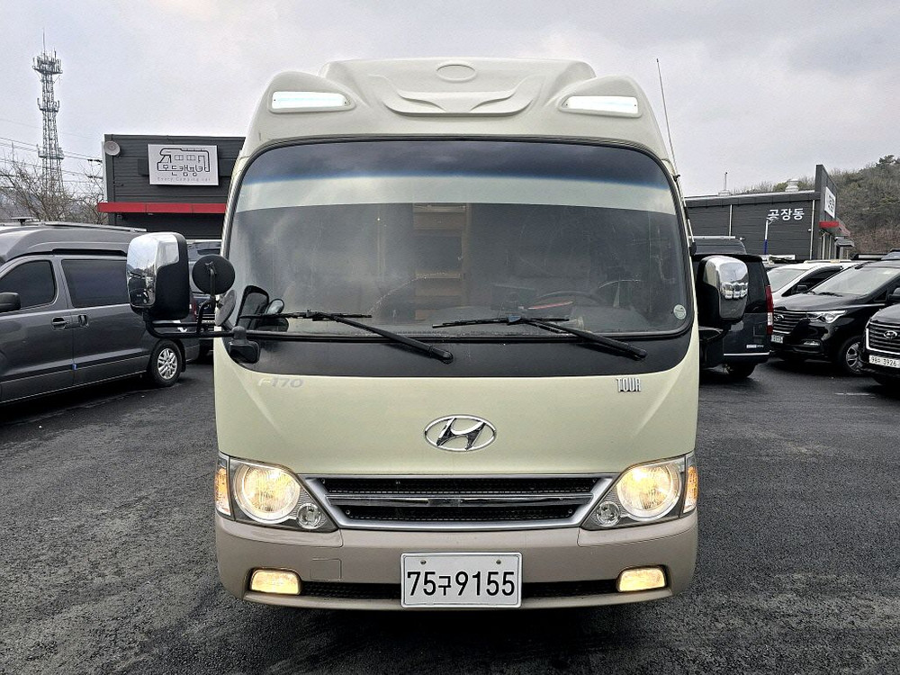 14년 뉴카운티4인승캠핑카(롱바디:1종보통가능)-전액할부됨 이미지