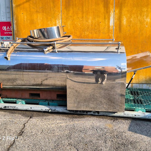 우유 및 액체 수송 스테인레스 탱크 이미지