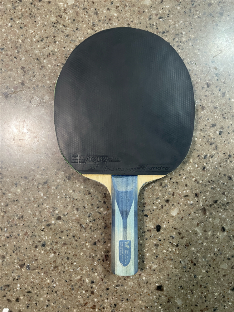 DHS 허리케인킹 세계1위 왕추친 , 티모볼ALC 탁구라켓--6