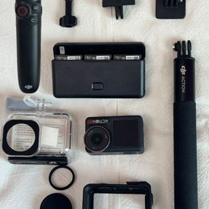 DJI 오즈모 액션5프로 어드벤처 풀세트 + 충전 그립(정가12만원) +워런티 가능+ 방수케이스 증정