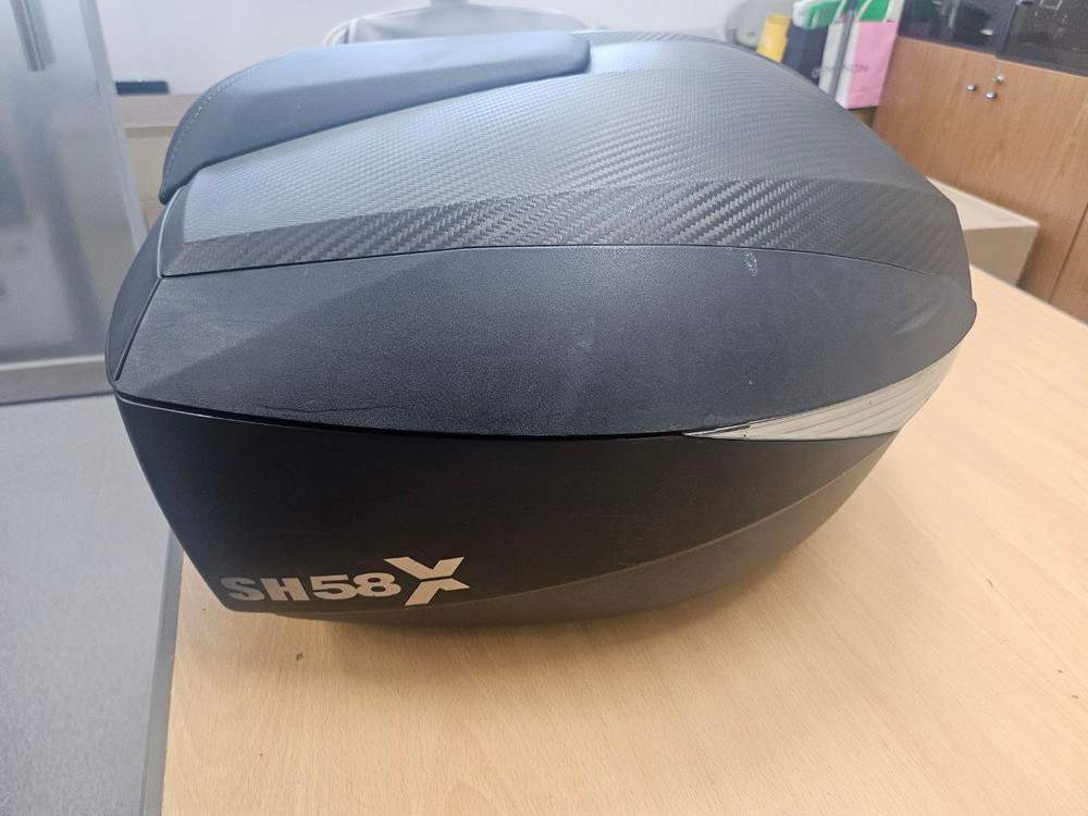 샤드 SH58 탑박스(키1개), 등받이, 내피 포함 팝니다--3