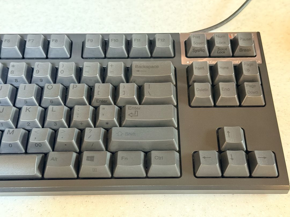 리얼포스 R2 TKL 블랙 풀윤활 차등 풀박 이미지