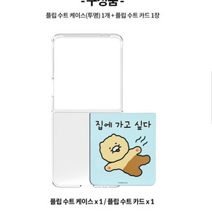 [미개봉]갤럭시 Z 플립7 플립수트 케이스 이미지