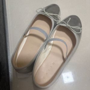 꺌랑 발레리나슈즈 실버245 반택포