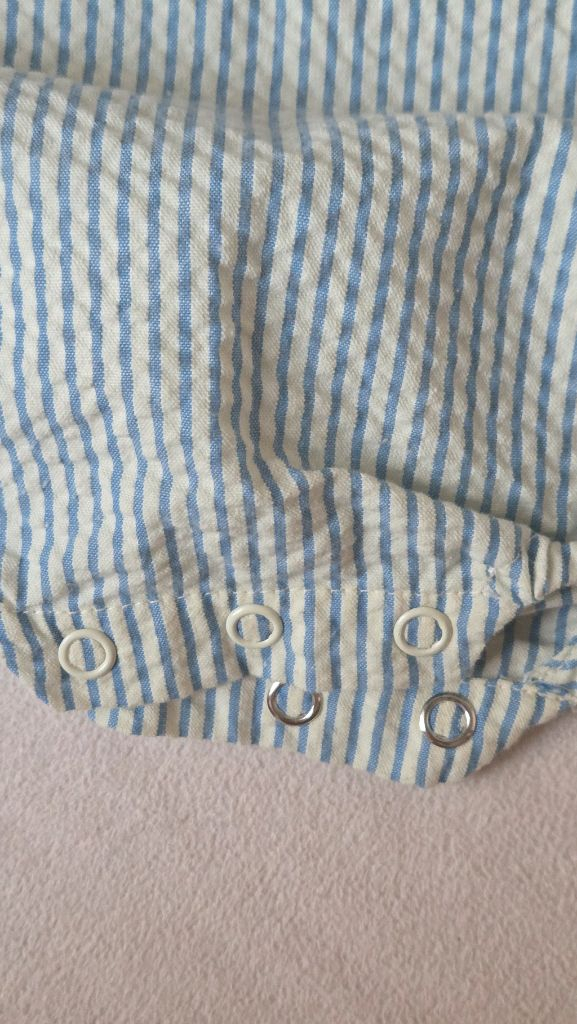 베베드피노 로즈라팡 바디수트 90 + 모자M 세트 (착샷O) 이미지