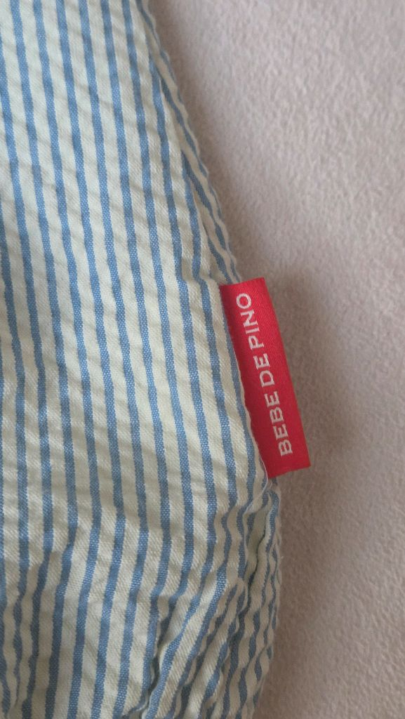 베베드피노 로즈라팡 바디수트 90 + 모자M 세트 (착샷O) 이미지