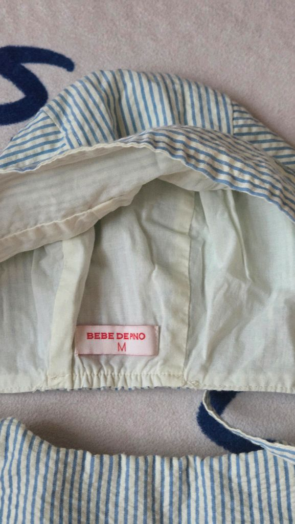 베베드피노 로즈라팡 바디수트 90 + 모자M 세트 (착샷O) 이미지