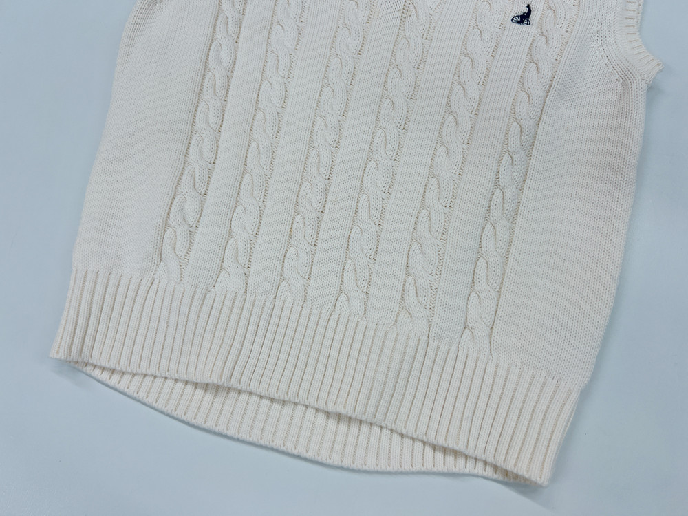 빈폴 140 케이블 니트 조끼 키즈 140 남아 140--2