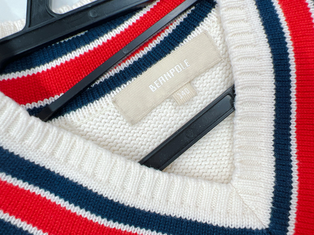 빈폴 140 케이블 니트 조끼 키즈 140 남아 140--5