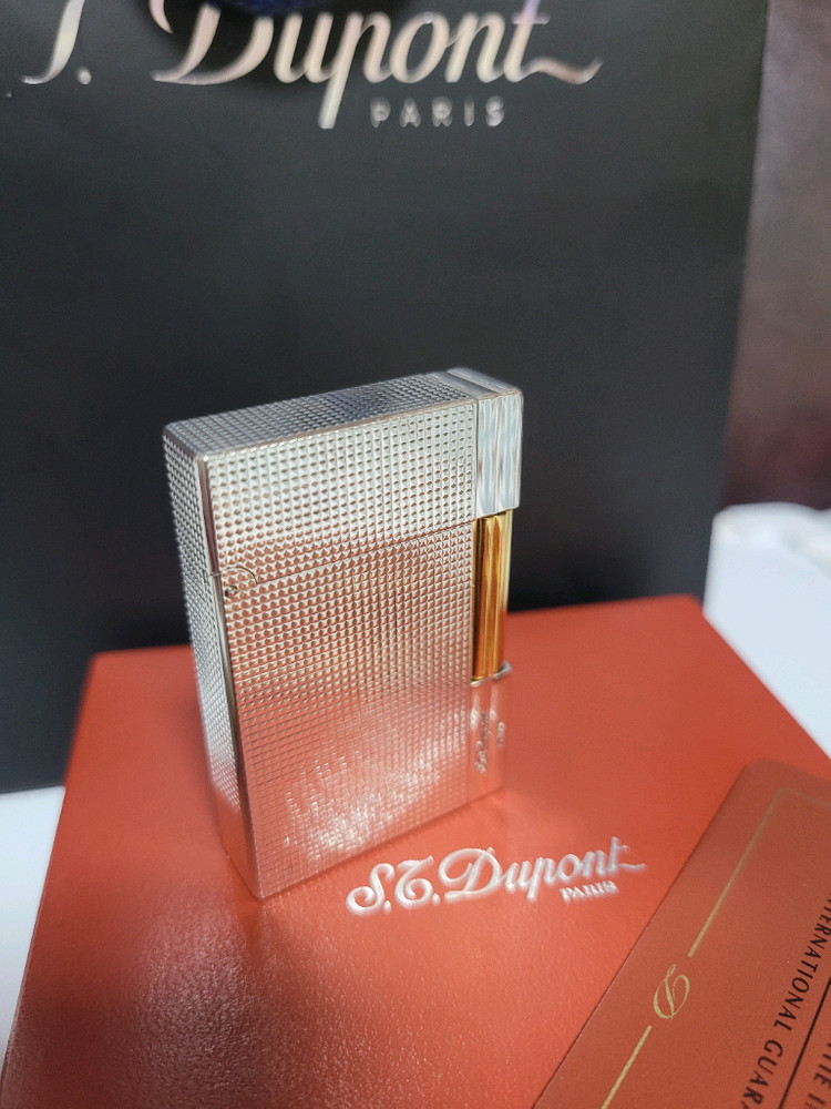 [새상품급,풀세트] 듀퐁라이터 라인2 ca18160 개츠비 콤비 듀퐁 라이타--6