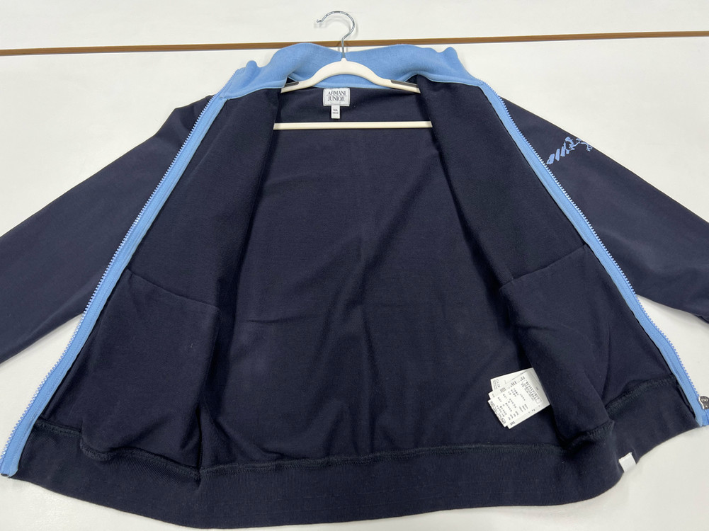 알마니 주니어 14 면집업 키즈 160 남아 160--3