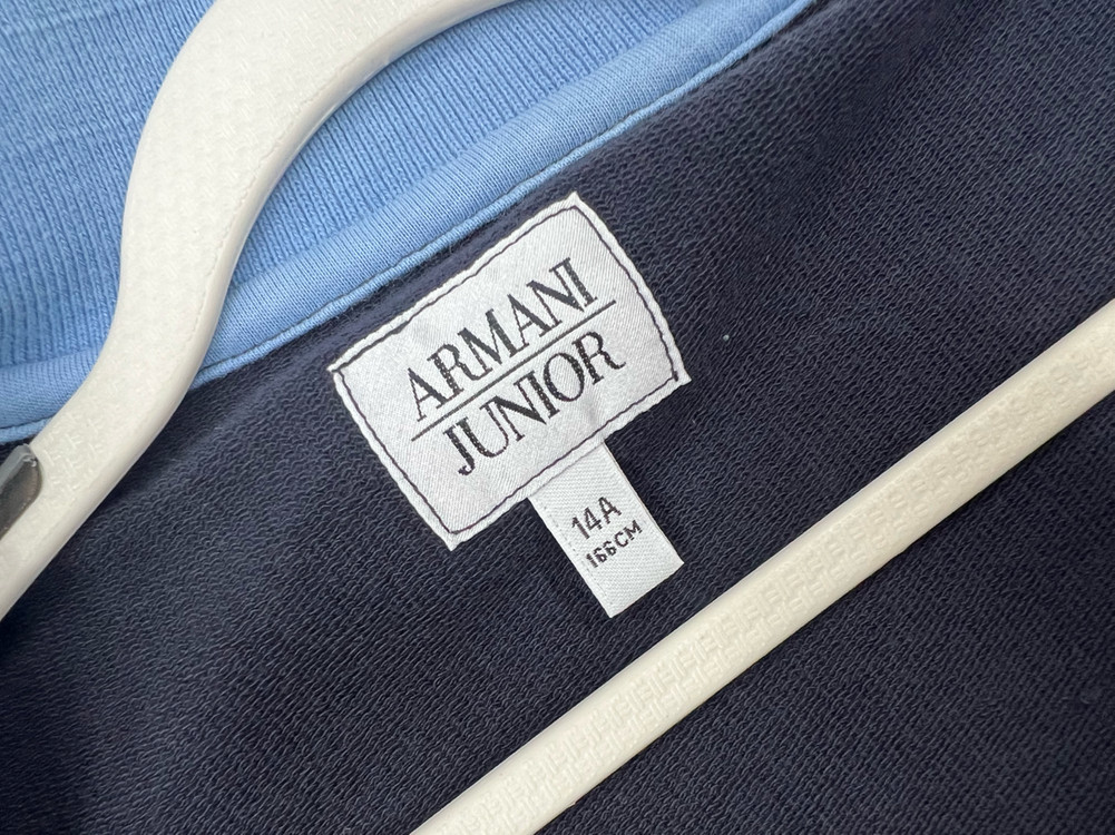 알마니 주니어 14 면집업 키즈 160 남아 160--4