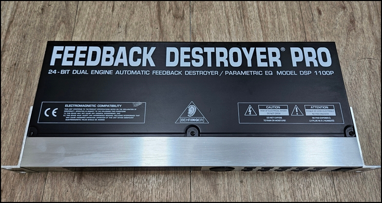 베링거(Behringer) DSP1100P 중고 피드백 제거기 이미지