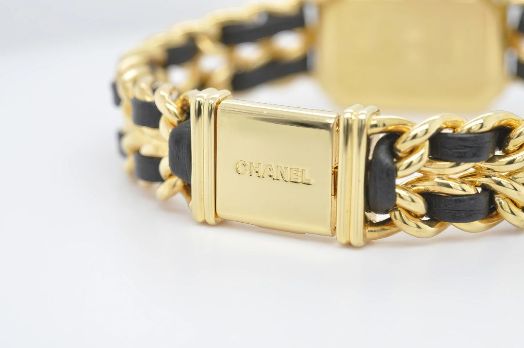 샤넬 프리미에르 라지(L) 중고명품 손목시계 여성용 20mm 여성가죽시계--6