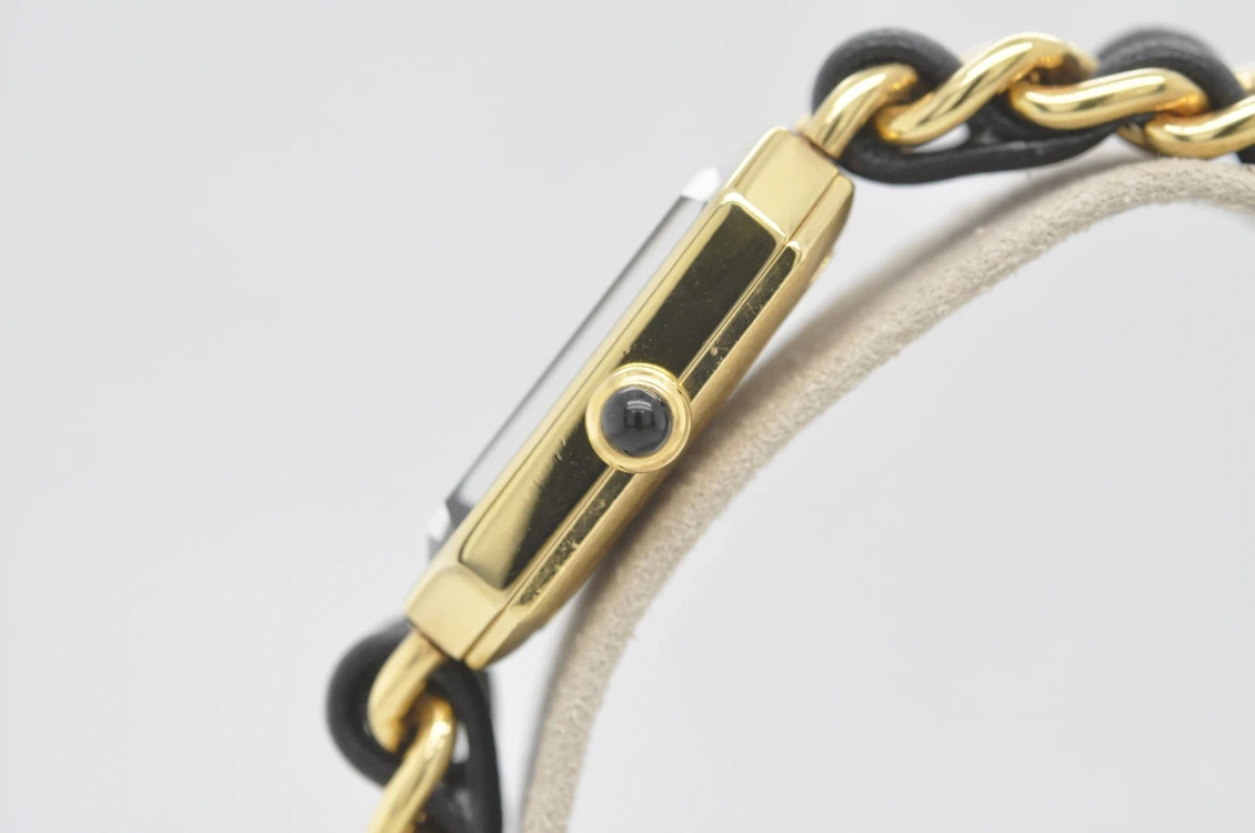 샤넬 프리미에르 라지(L) 중고명품 손목시계 여성용 20mm 여성가죽시계--4