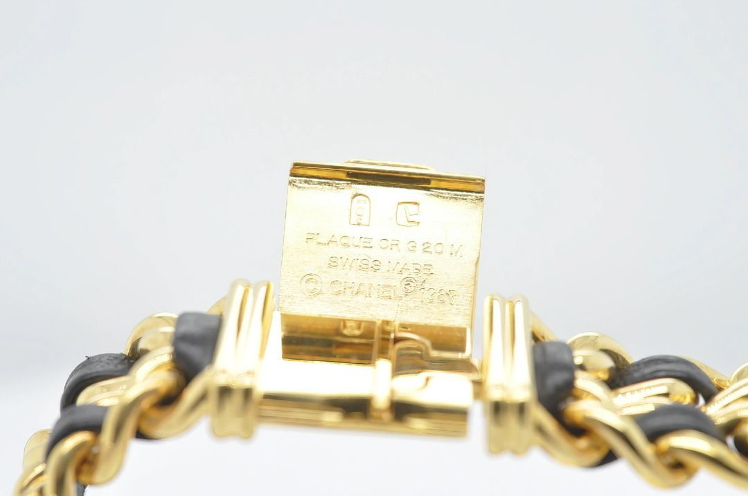 샤넬 프리미에르 라지(L) 중고명품 손목시계 여성용 20mm 여성가죽시계--8