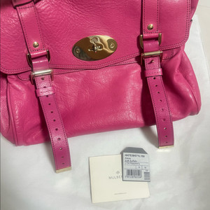 정품 멀버리 백 (한섬 타임 마인 더캐시미어 랑방 시스템)