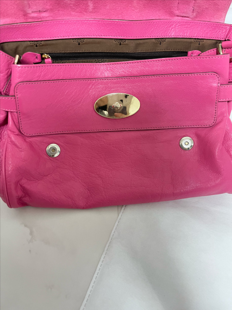 정품 멀버리 백 (한섬 타임 마인 더캐시미어 랑방 시스템)--5