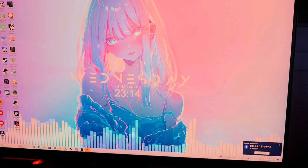 삼성 오디세이 g7 s28ag700 4k 144hz 모니터 팝니다 이미지