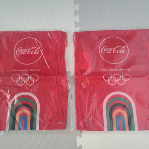 코카콜라 올림픽 슈즈백 한정판 가방 2개
