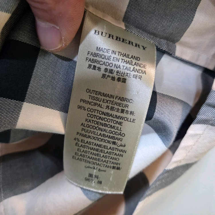 버버리 노바체크 셔츠 이미지