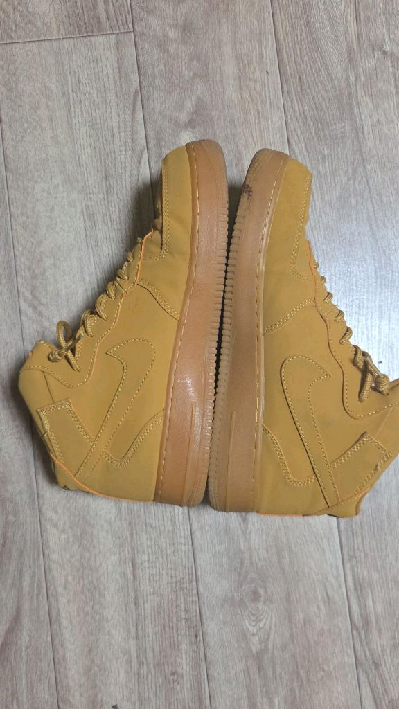 나이키 에어포스 1 미드 07 WB 된장 이미지