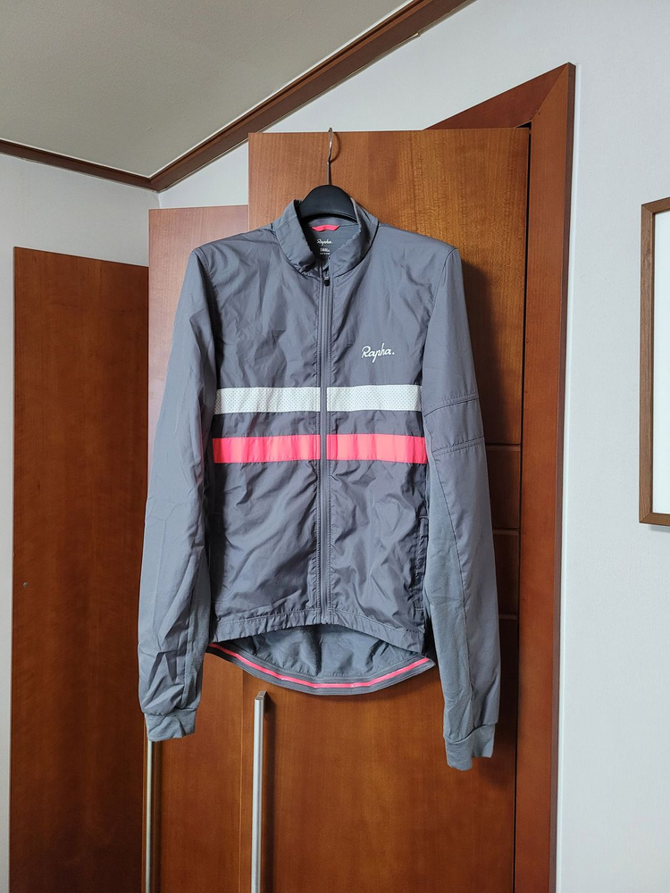 라파 긴팔 브레베 윈드블럭 져지 네이비, 카키, 그레이--3