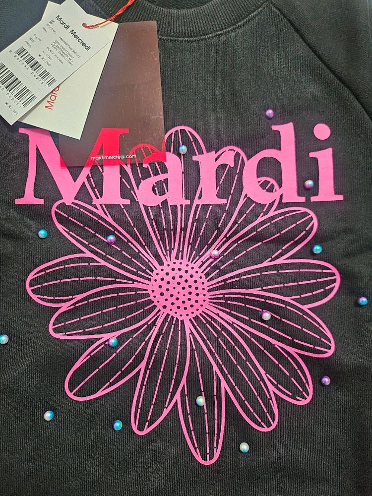 마르디 메크르디 키즈 여아 맨투맨 새상품 130 (8~10세) 이미지