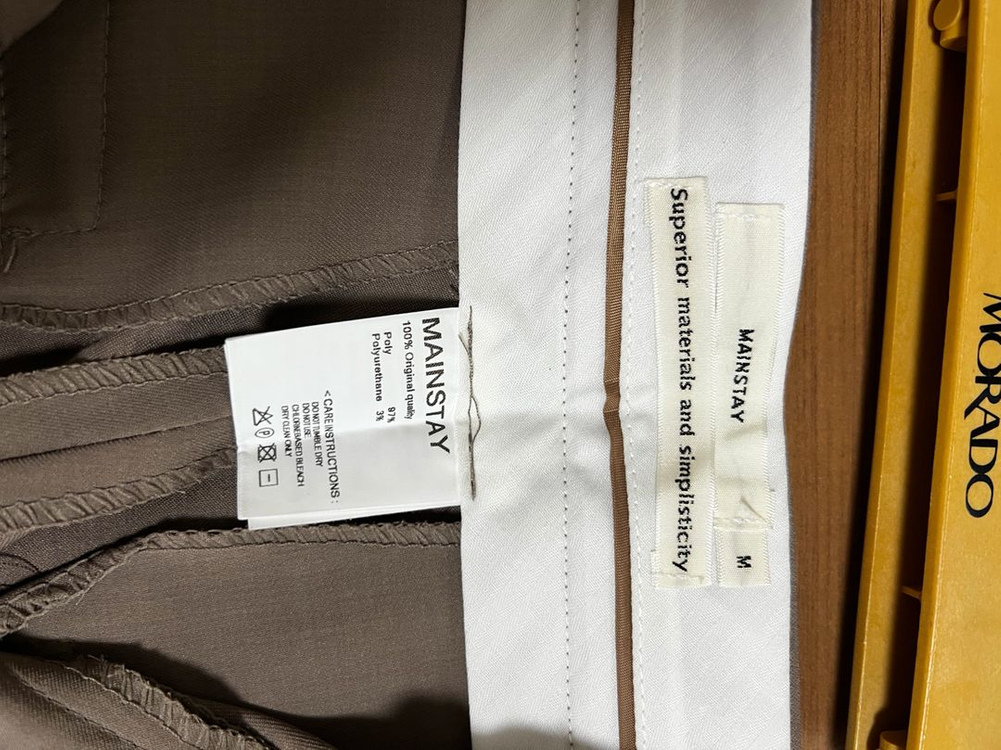 여성 메인스테이 그레이 부츠컷 슬랙스 M 새상품 이미지