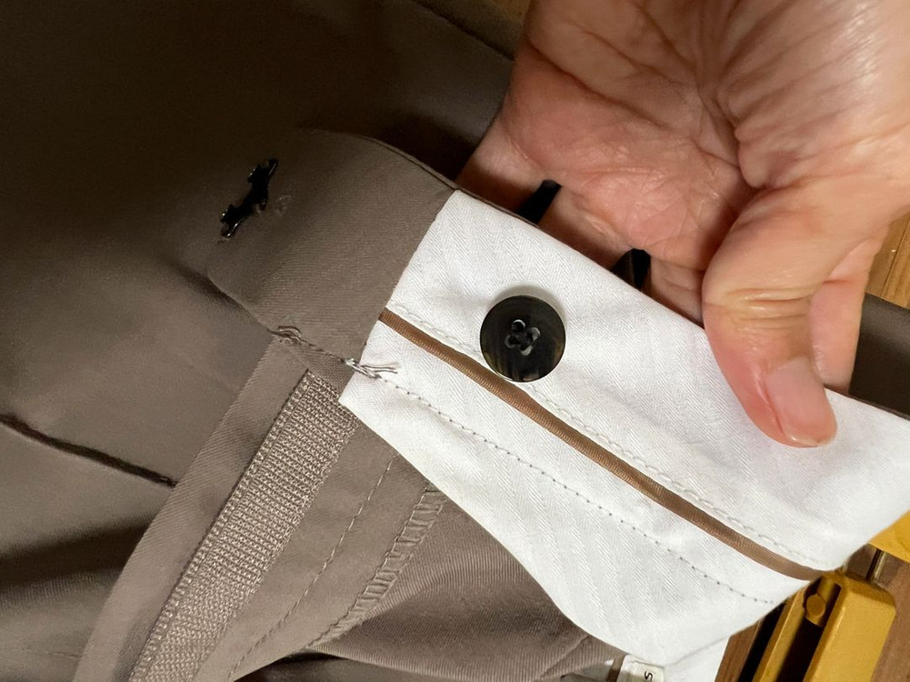 여성 메인스테이 그레이 부츠컷 슬랙스 M 새상품 이미지