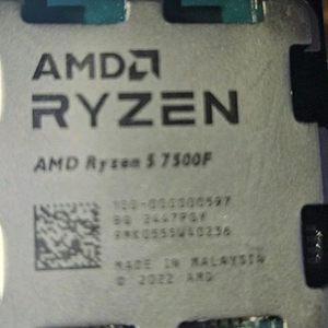 amd ryzen cpu 라이젠5 7500f 팝니다 이미지