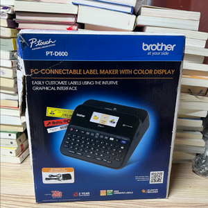 브라더 PT-D600라벨 프린터기