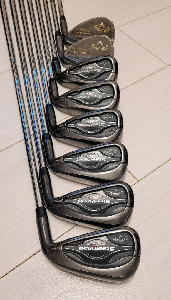 + 캘러웨이 + 남성용 골프채 풀세트--5