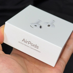 에어팟 4세대 액티브 노이즈 캔슬링 노캔 모델 ANC 미개봉