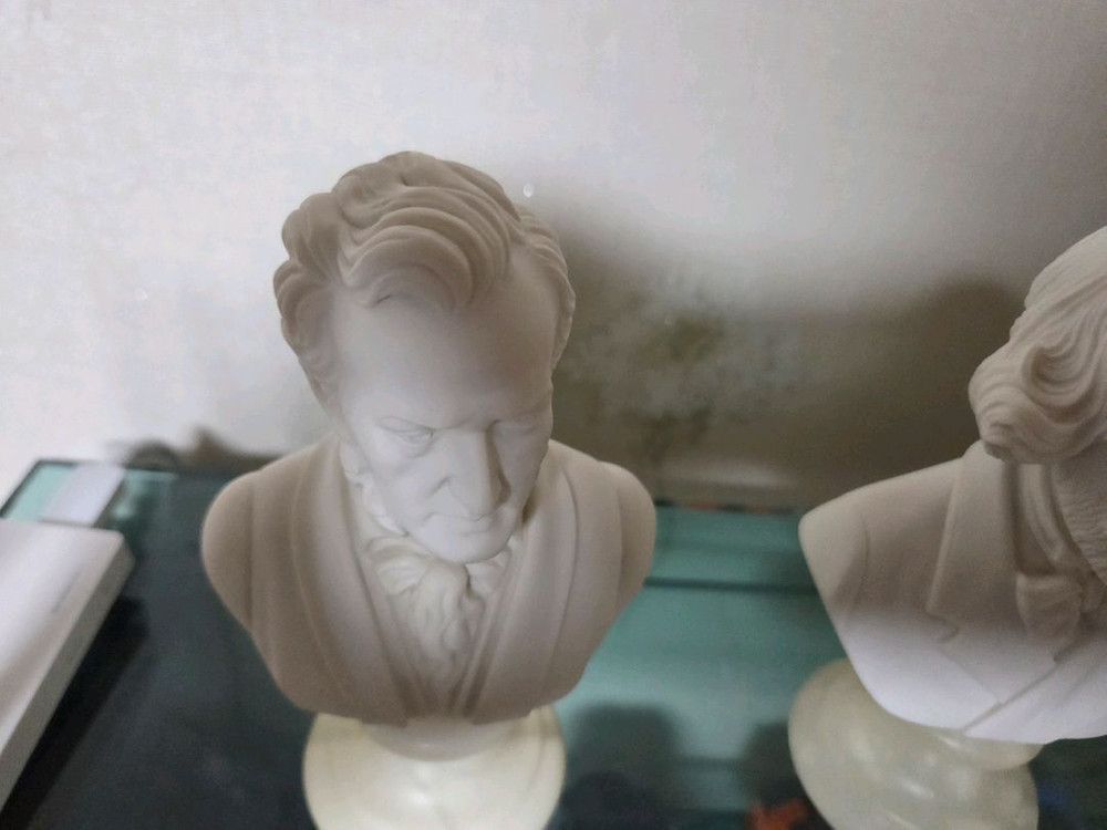 작곡가 리하르트 바그너 흉상--4