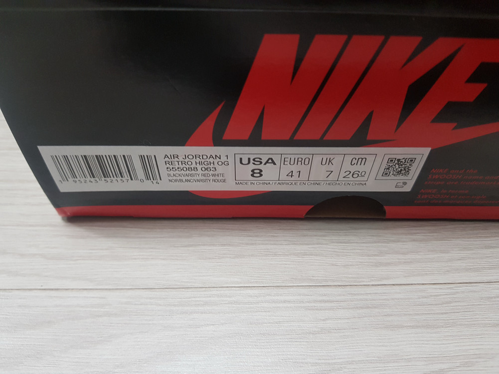 나이키 조던 1 하이 페이턴트 브레드 260 판매--3