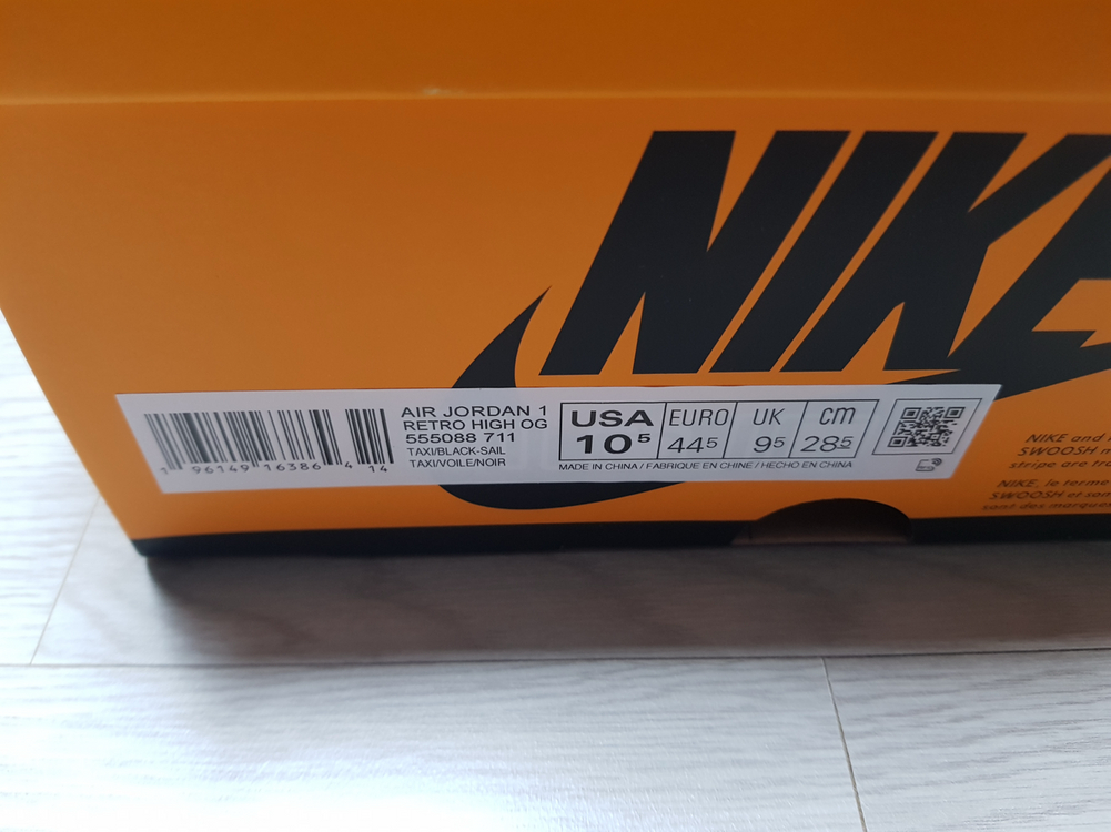 나이키 조던 1 하이 택시 280 , 285 판매--3